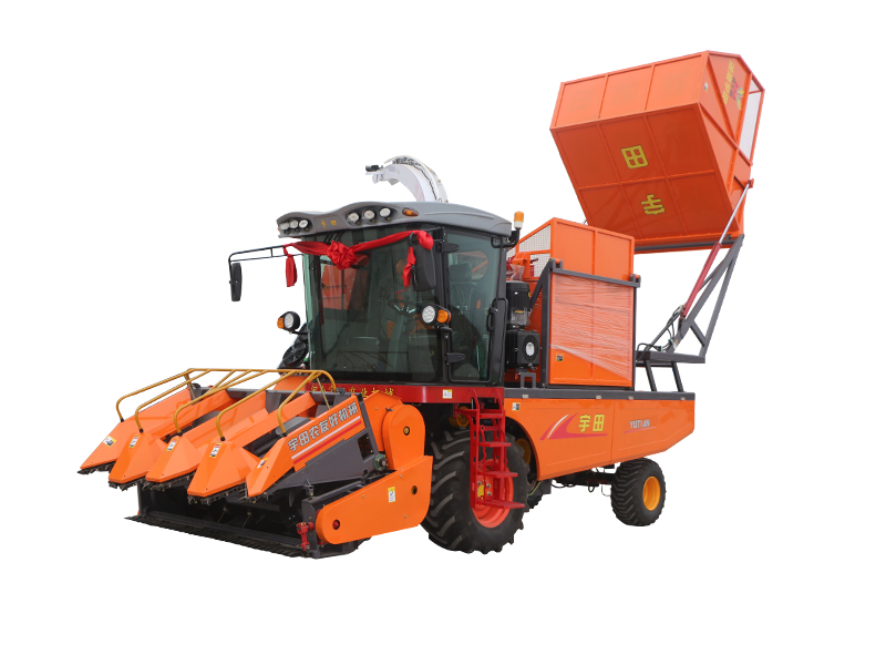 4YZB-4A2自走式穗莖兼收玉米收穫機(ji)