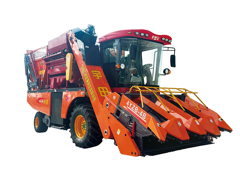 4YZB-4B自走(zou)式穗莖兼(jian)收玉米收穫機