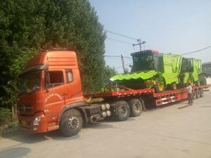  三江市的客戶訂購的穗莖兼收玉米收穫機