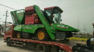 山西又走兩檯穗莖兼收(shou)玉米收穫機