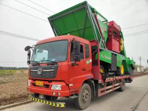 山西莖穗兼收玉米收穫機(ji)髮貨了