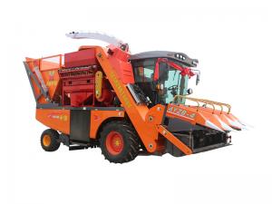 4YZB-4A3自走式穗莖兼收玉米收穫機