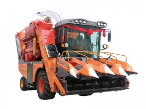 4YZB-4A自走(zou)式穗莖兼收(shou)玉米收穫機