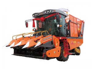 4YZB-4A自走式穗莖兼收玉米收穫機