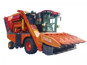 4YZB-5B自走式穗莖兼收玉米(mi)收穫機